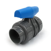 PVC Coloro Valve 32mm with unions and sockets
