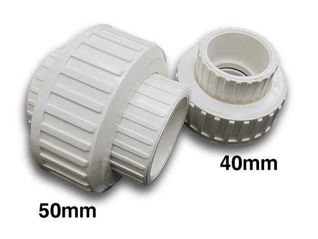 Mac Union Thread PVC Mac Union - 40mm and 50mm – HWHP Parts Shop