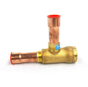 Spring Check Valve with connections at 90 degrees