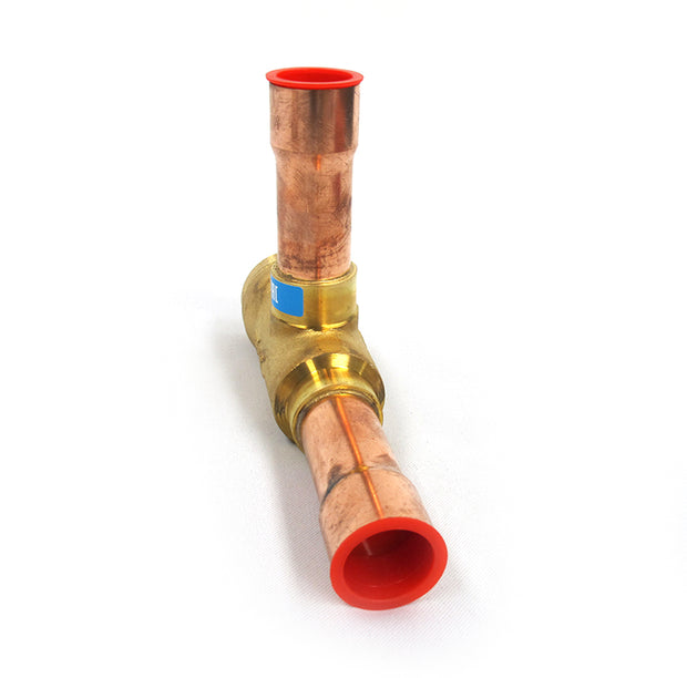 Spring Check Valve with connections at 90 degrees